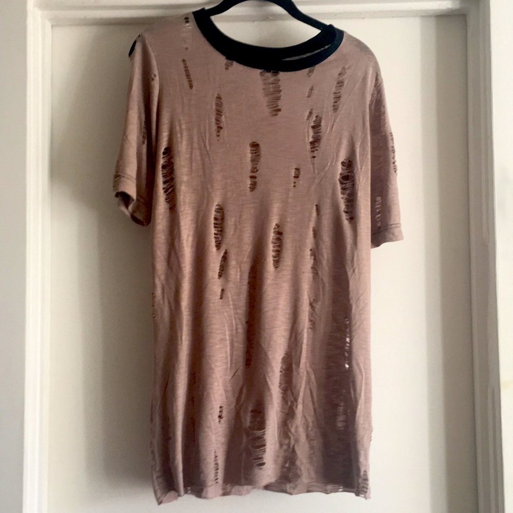 Noctex distressed t-shirt